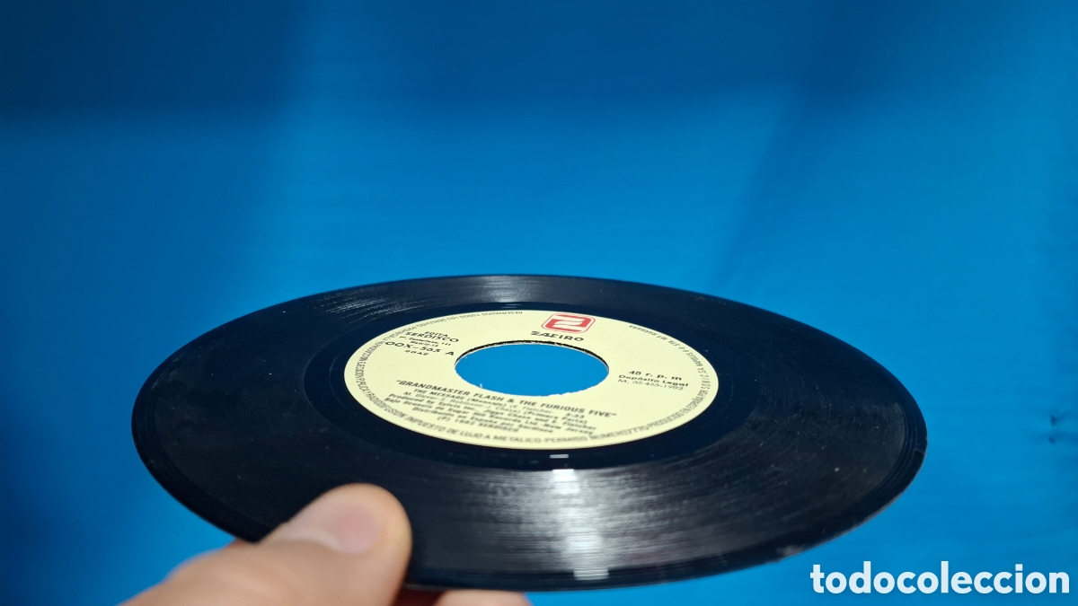 Discos de vinilo: GRAND MASTER FLASH & THE FURIOUS FIVE - Foto 4