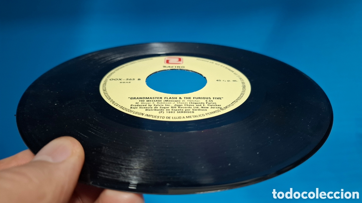Discos de vinilo: GRAND MASTER FLASH & THE FURIOUS FIVE - Foto 7