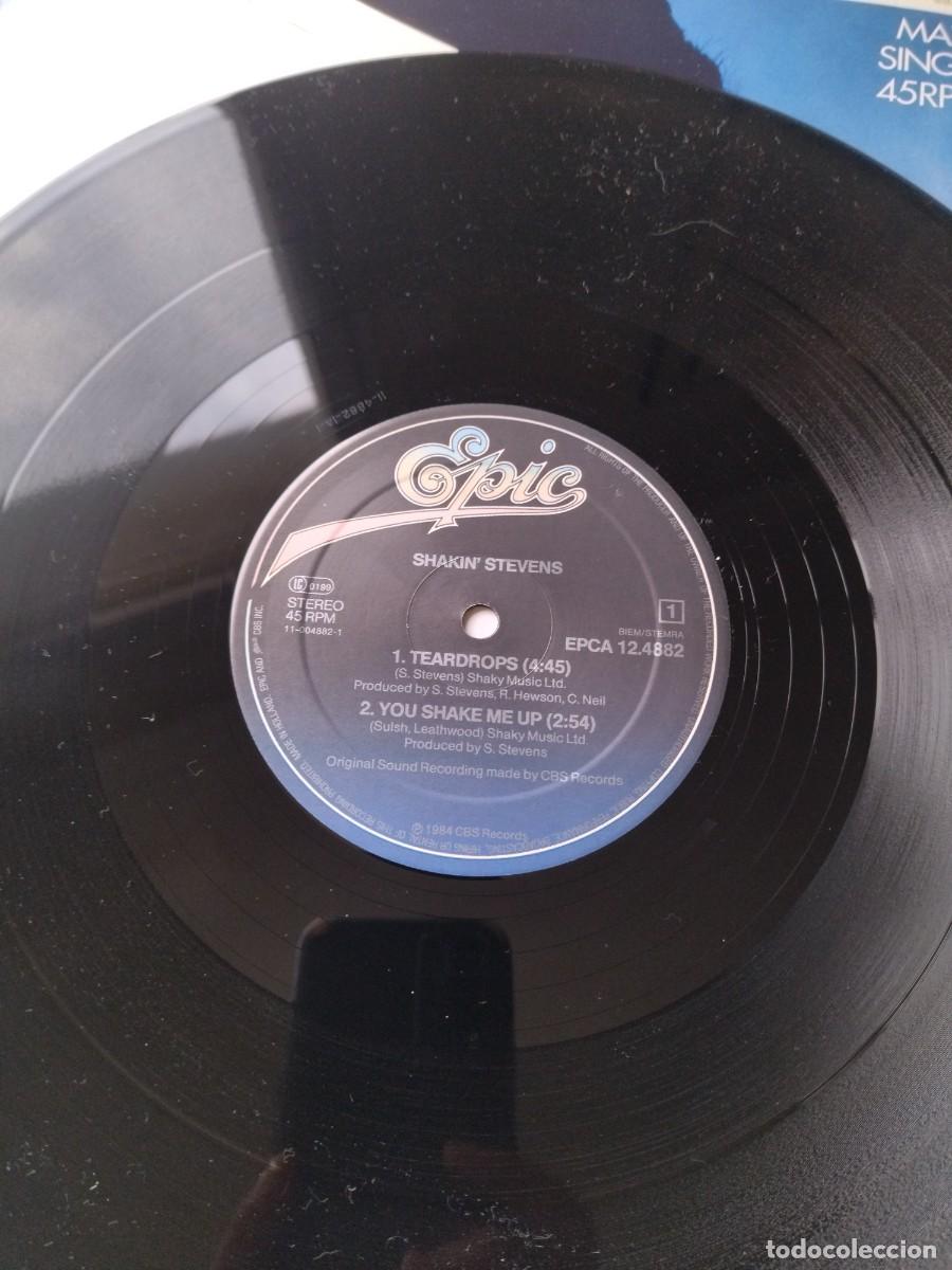 Discos de vinilo: Shakin Stevens &ndash; Teardrops - Foto 4