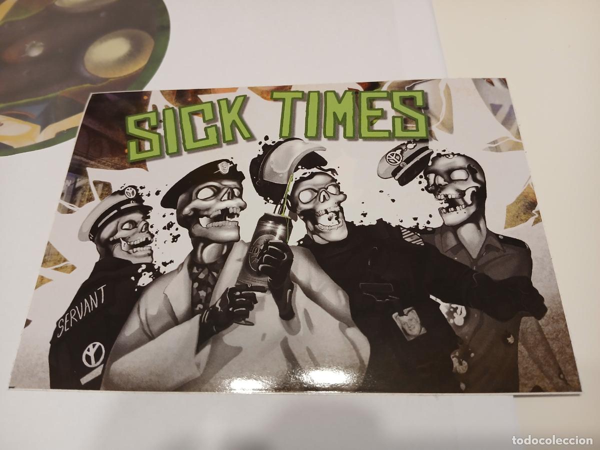 Discos de vinilo: SICK TIMES / BUG ATTACK! -SICK TIMES / BUG ATTACK!- (2021) LP DISCO VINILO - Foto 5