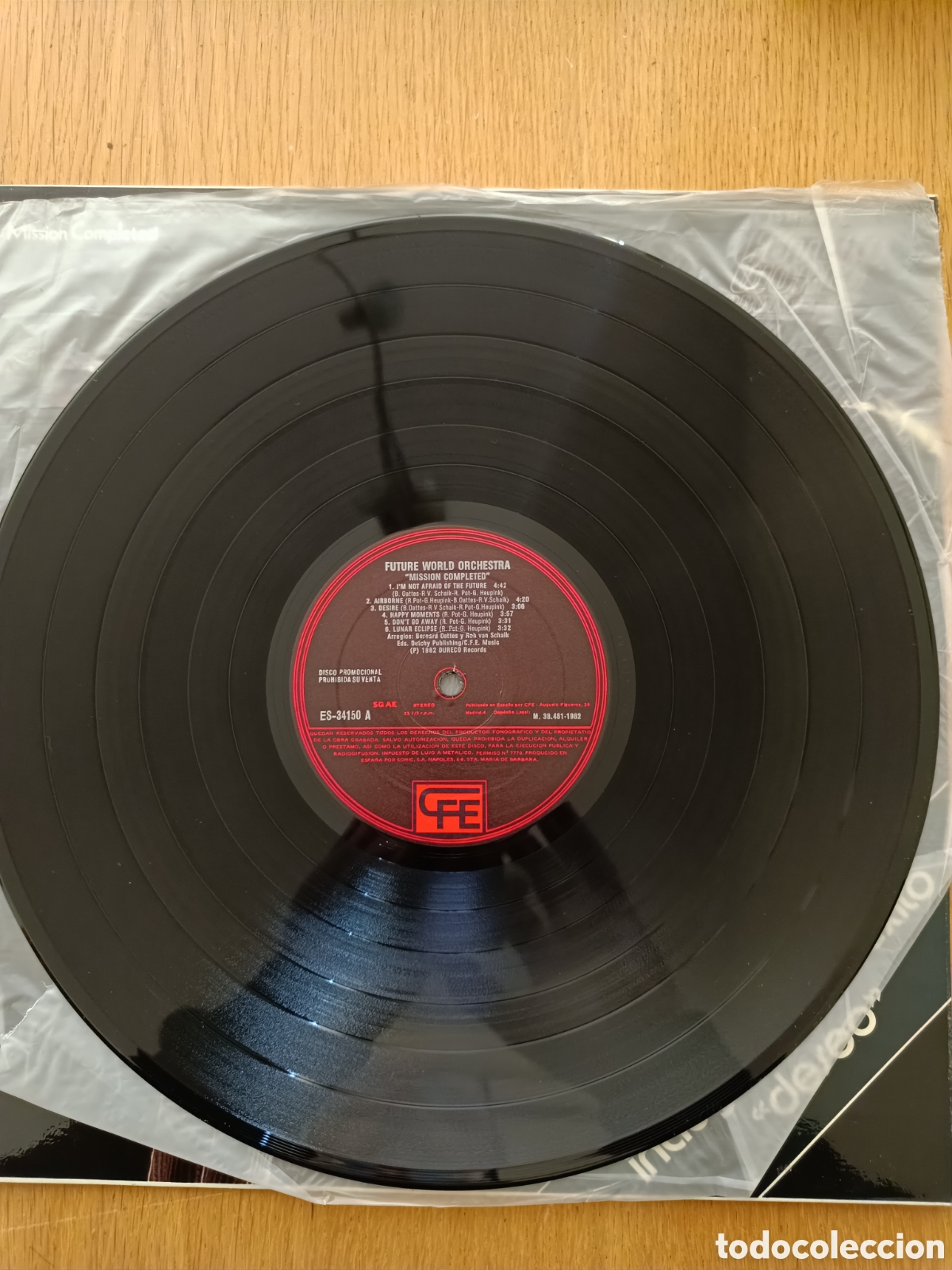 Discos de vinilo: Future World Orchestra LP Mission Completed - Foto 3