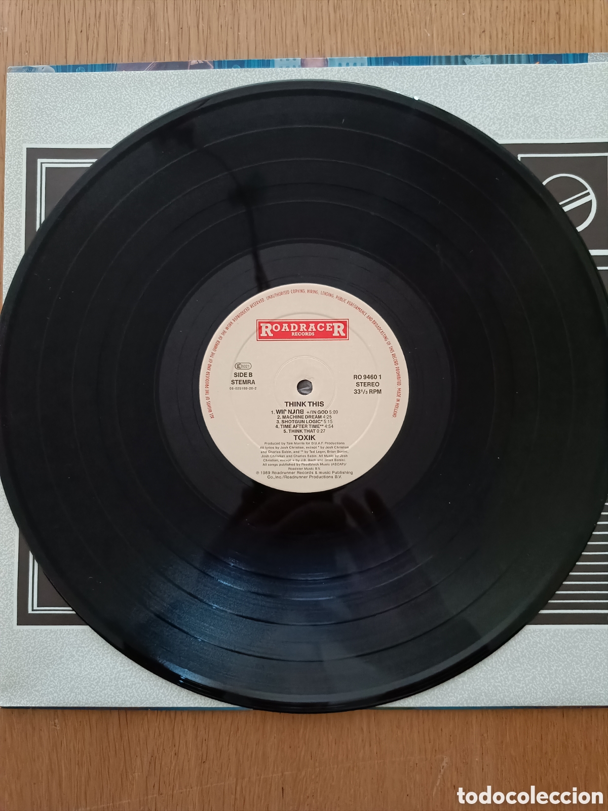 Discos de vinilo: Toxik LP Think This (1989) - Foto 5