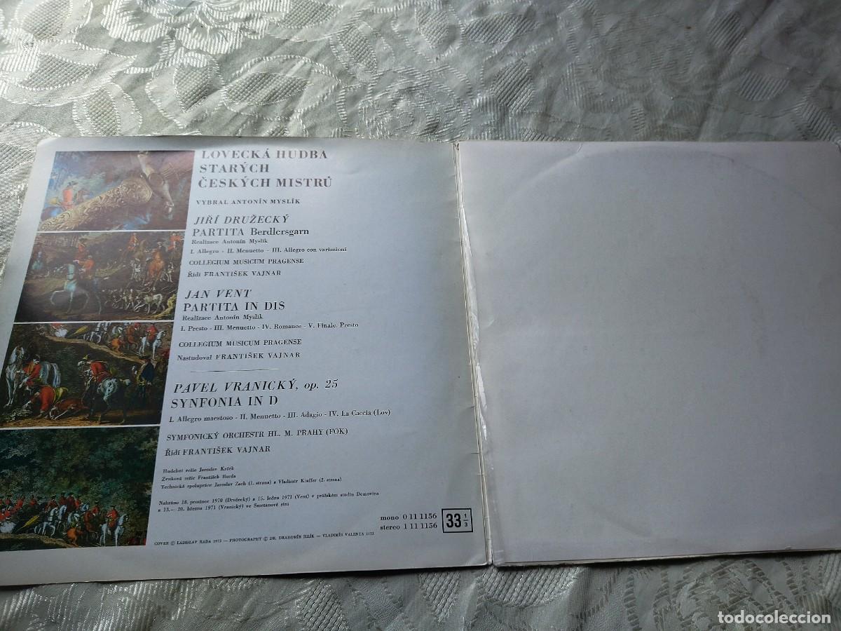 Discos de vinilo: Various &ndash; Loveck&aacute; Hudba Star&yacute;ch Česk&yacute;ch Mistrů - Foto 2