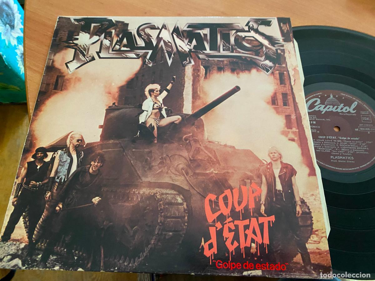 Discos de vinilo: PLASMATICS (GOLPE DE ESTADO) LP ESPA&Ntilde;A 1982 (B-53) - Foto 1