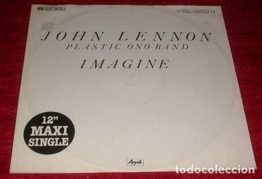 Discos de vinilo: john lennon maxi single imagine (germany) VG++ EX - Foto 1