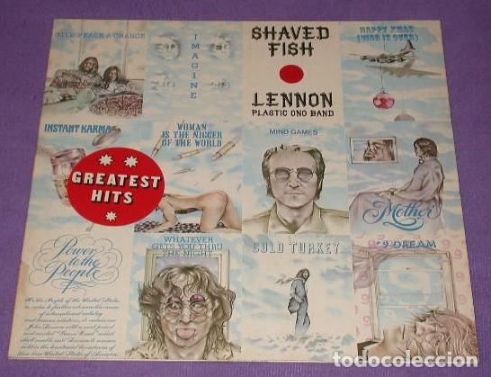 Discos de vinilo: Lennon Plastic Ono Band Shaved Fish EX EX - Foto 1