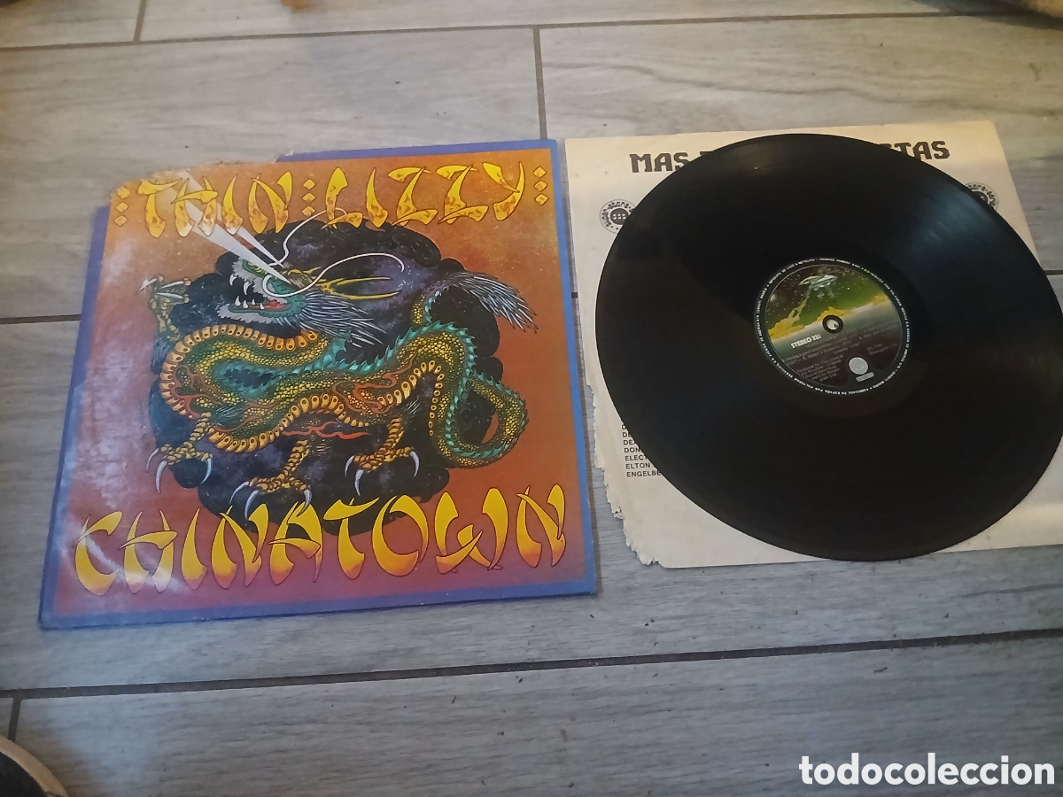Discos de vinilo: THIN LIZZY - CHINATOWN - SPAIN - VERTIGO - LM - - Foto 1