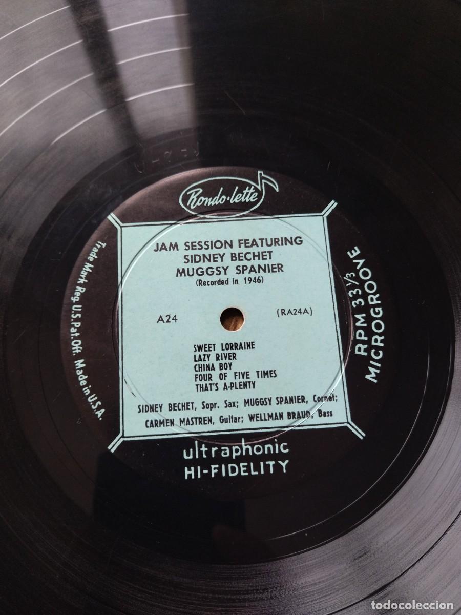 Discos de vinilo: Sidney Bechet / Muggsy Spanier &ndash; Jam Session - Foto 3