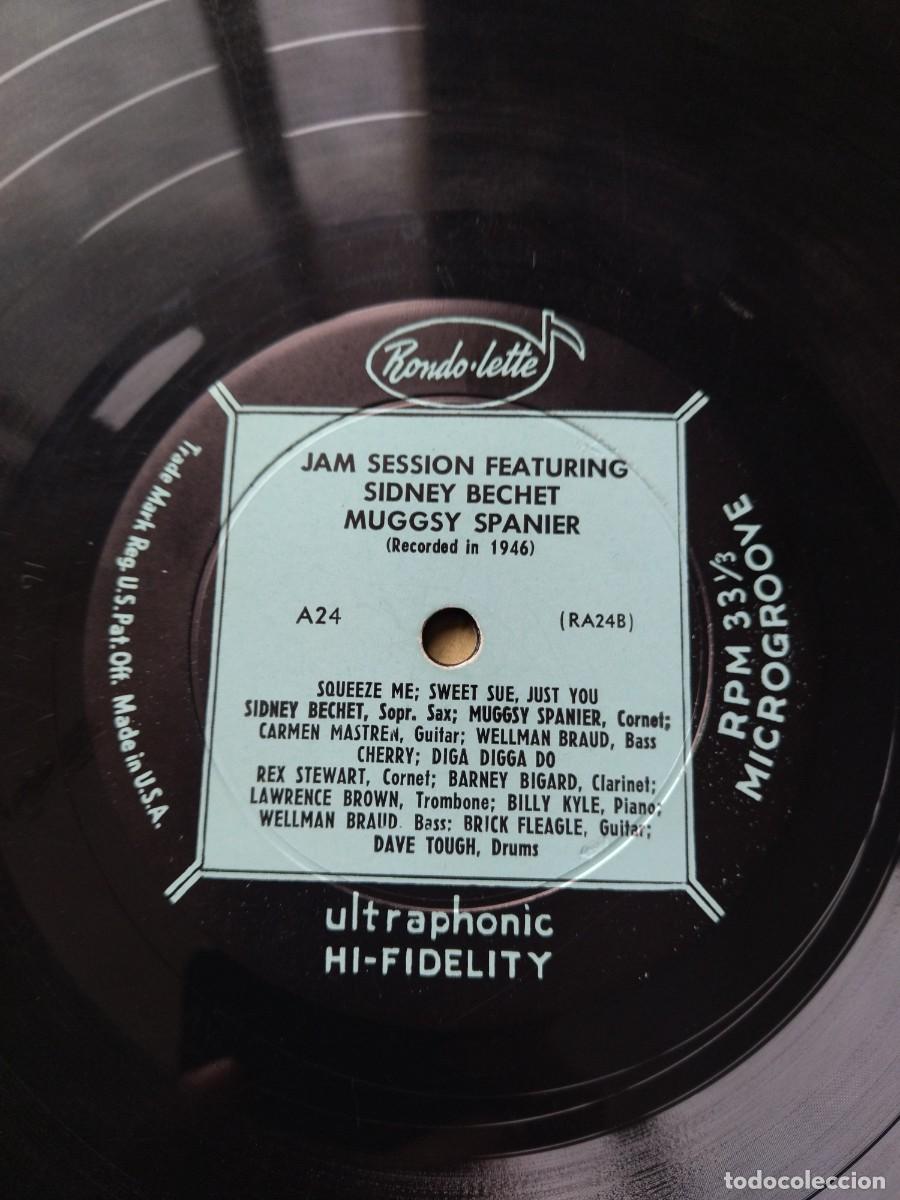 Discos de vinilo: Sidney Bechet / Muggsy Spanier &ndash; Jam Session - Foto 4