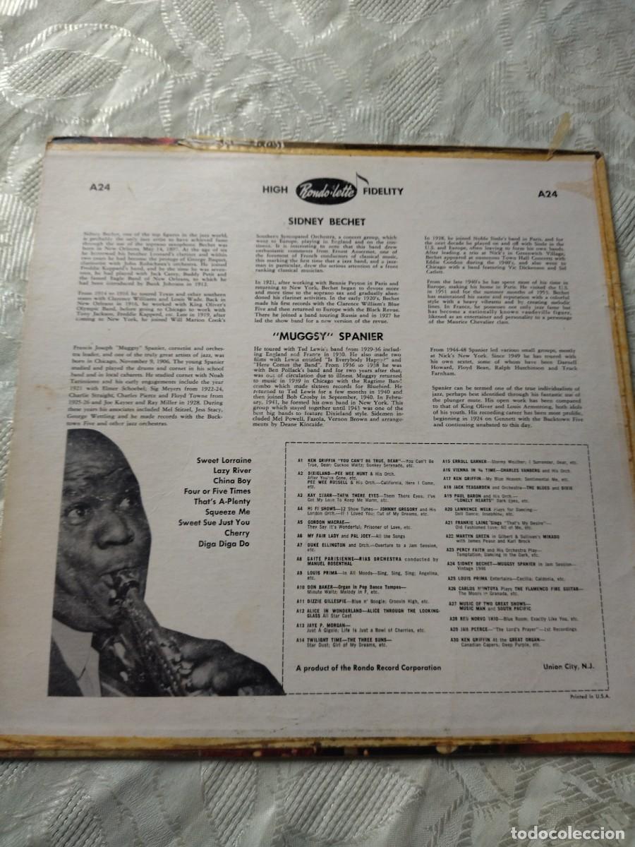 Discos de vinilo: Sidney Bechet / Muggsy Spanier &ndash; Jam Session - Foto 5