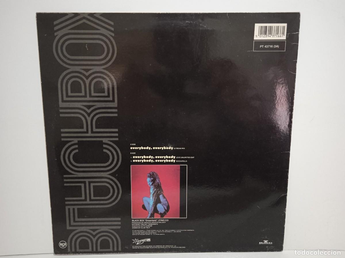 Discos de vinilo: Black Box - Everybody, Everybody - Maxi - 1990 - Foto 2