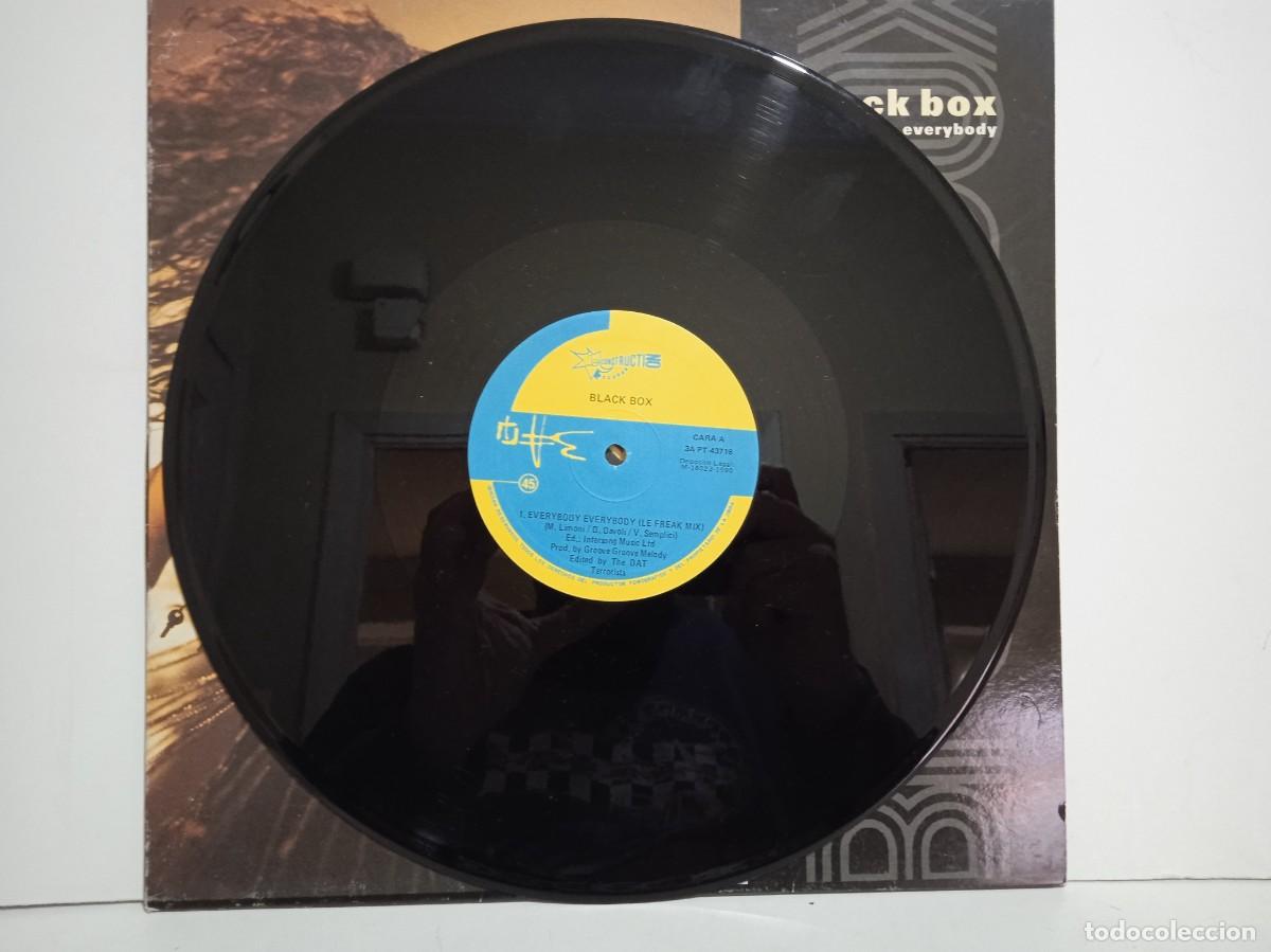 Discos de vinilo: Black Box - Everybody, Everybody - Maxi - 1990 - Foto 3