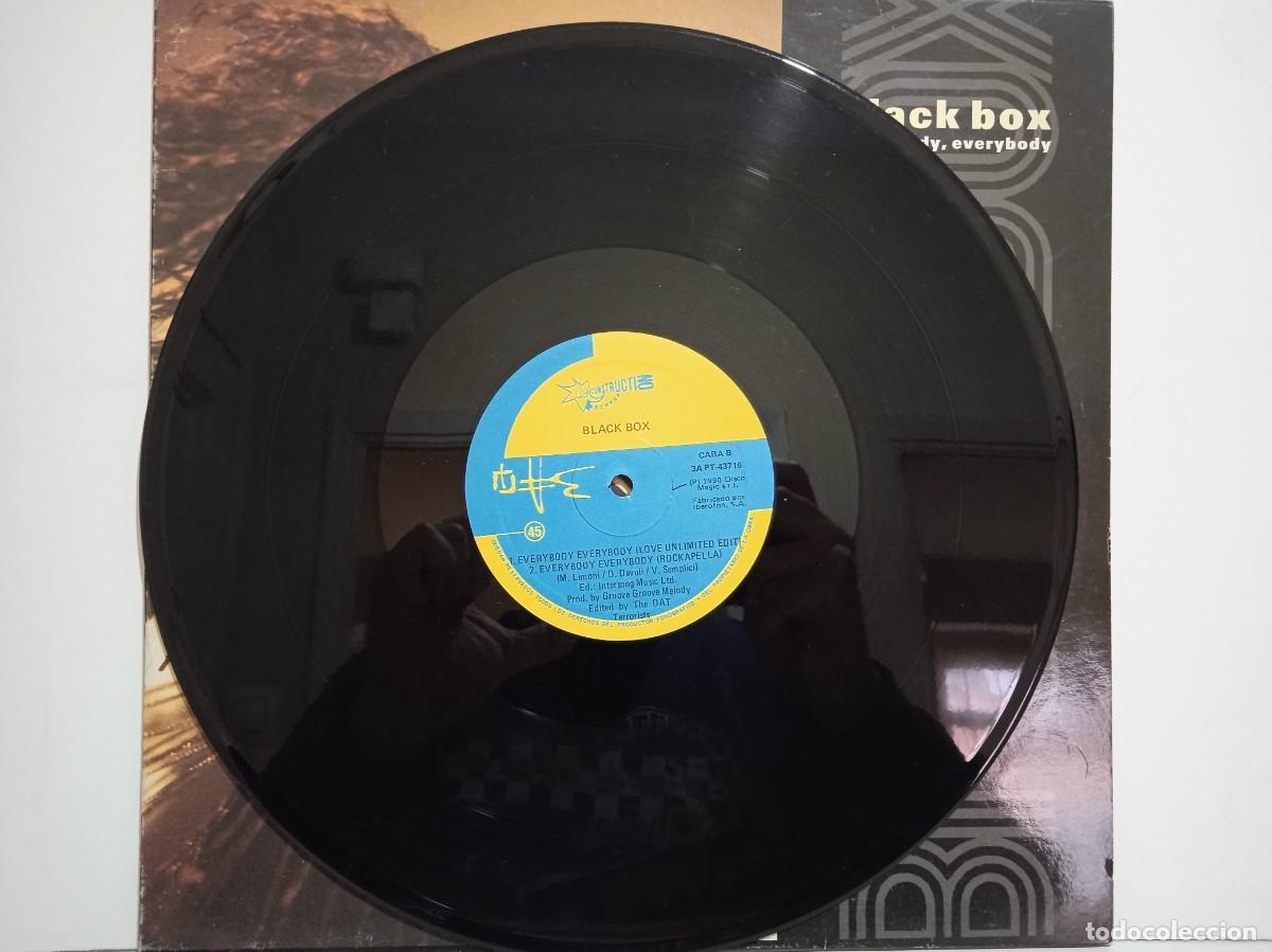 Discos de vinilo: Black Box - Everybody, Everybody - Maxi - 1990 - Foto 5