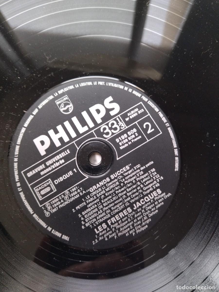 Discos de vinilo: Les Fr&egrave;res Jacques &ndash; Grands Succ&egrave;s, 2 lps - Foto 4