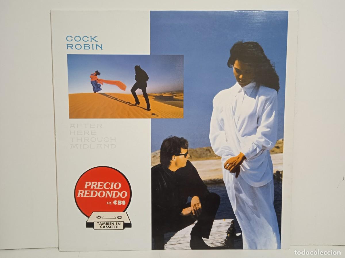 Discos de vinilo: Cock Robin - After Here Through Midland - LP - 1989 - Foto 1