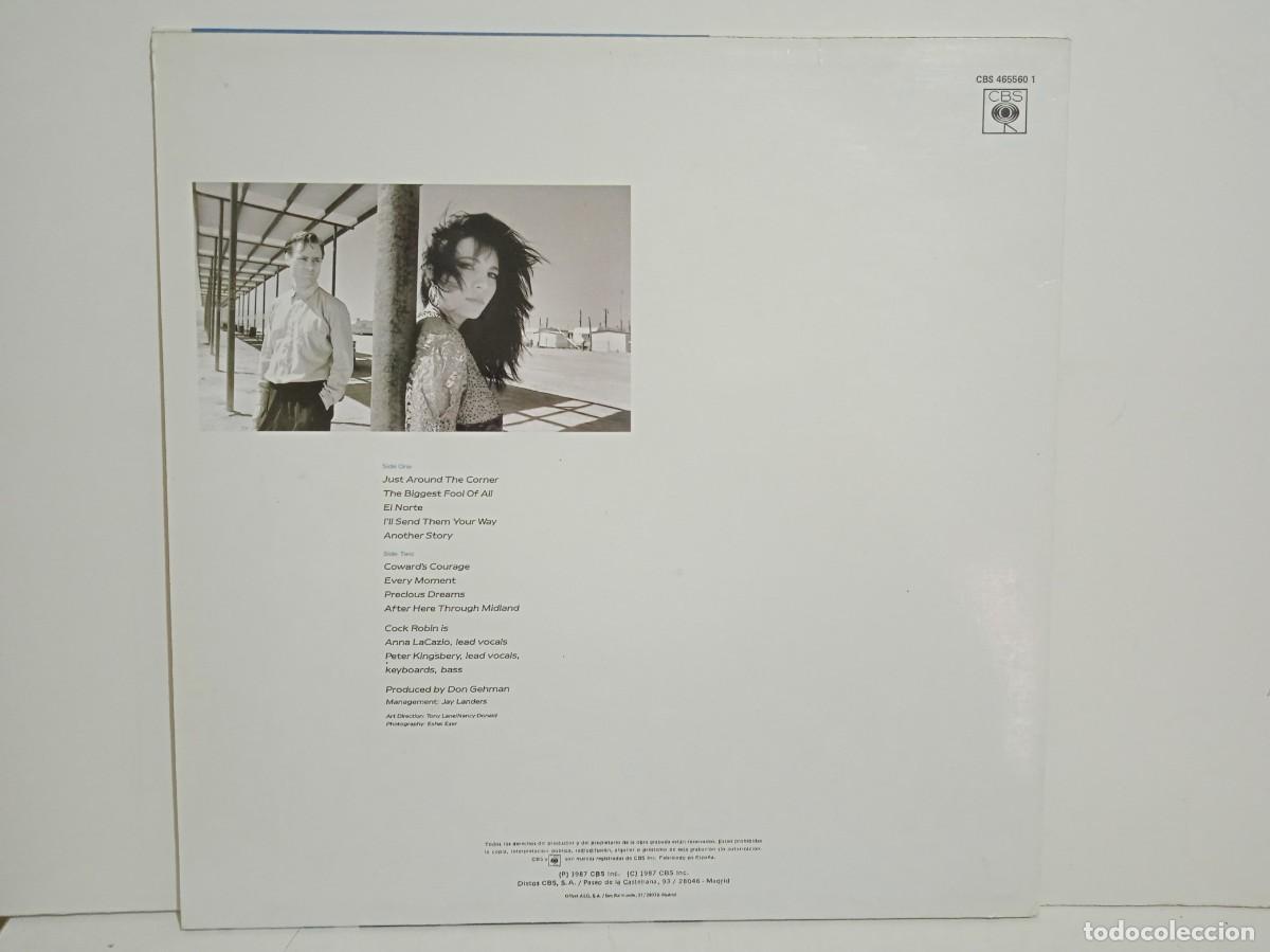 Discos de vinilo: Cock Robin - After Here Through Midland - LP - 1989 - Foto 2