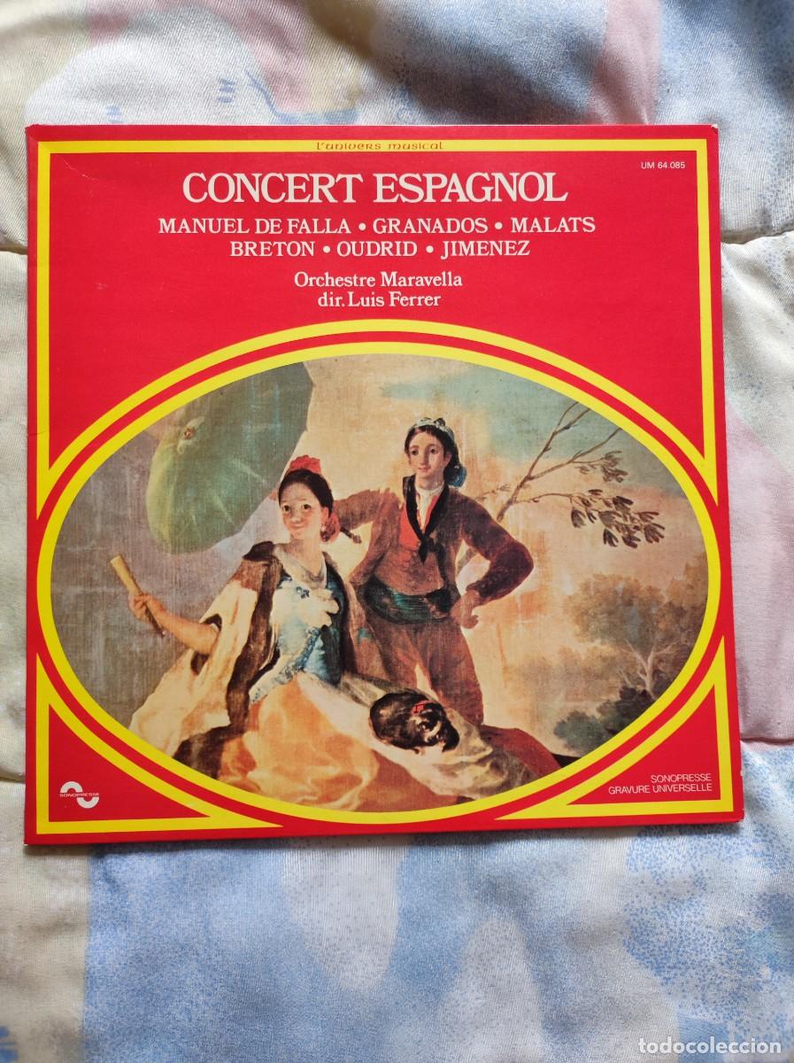 Discos de vinilo: Concert Espagnol Lp - granados - falla... - Foto 1