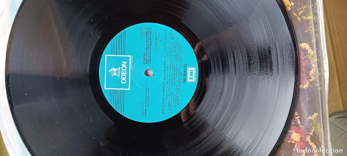 Discos de vinilo: Beatles - Sgt. Peppers - est&eacute;reo - Foto 2