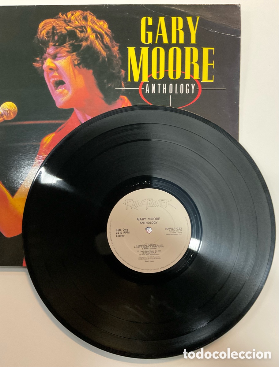 Discos de vinilo: GARY MOORE. Anthology. UK. - Foto 4