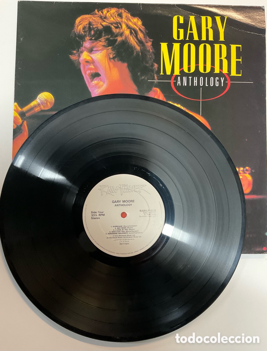 Discos de vinilo: GARY MOORE. Anthology. UK. - Foto 7