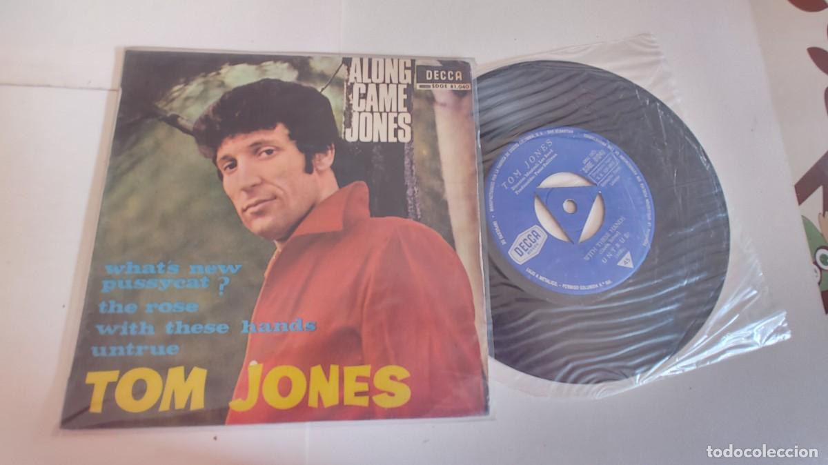 Discos de vinilo: TOM JONES-EP ALONG CAME JONES - Foto 1