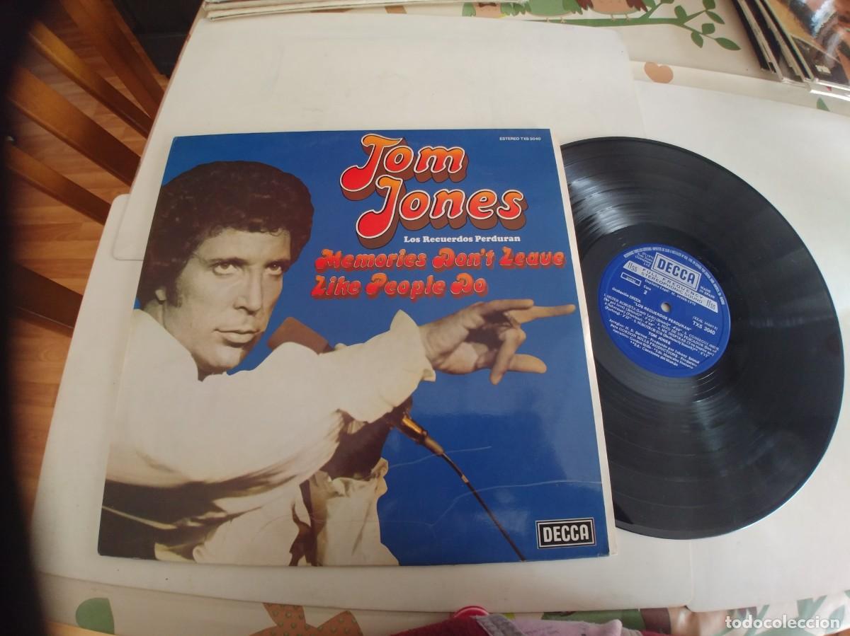 Discos de vinilo: TOM JONES-LP LOS RECUERDOS PERDURAN - Foto 1