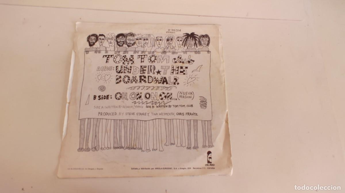 Discos de vinilo: TOM TOM CLUB-SINGLE UNDER THE BOA - Foto 2