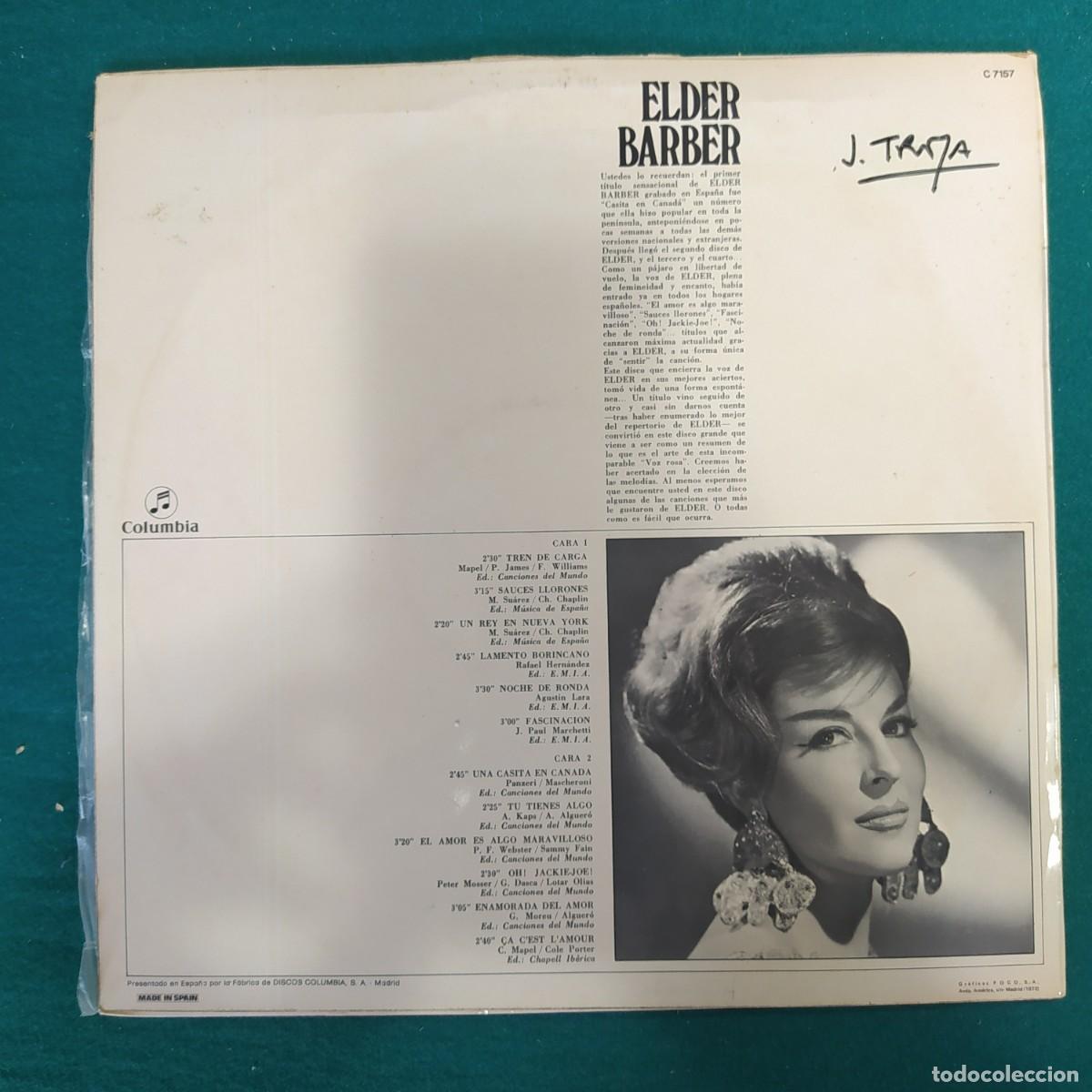 Discos de vinilo: Elder Barber &ndash; Elder Barber - Foto 2