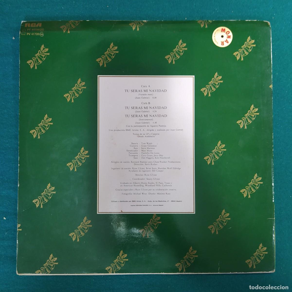 Discos de vinilo: Isabel Pantoja &ndash; T&uacute; Ser&aacute;s Mi Navidad - Foto 2
