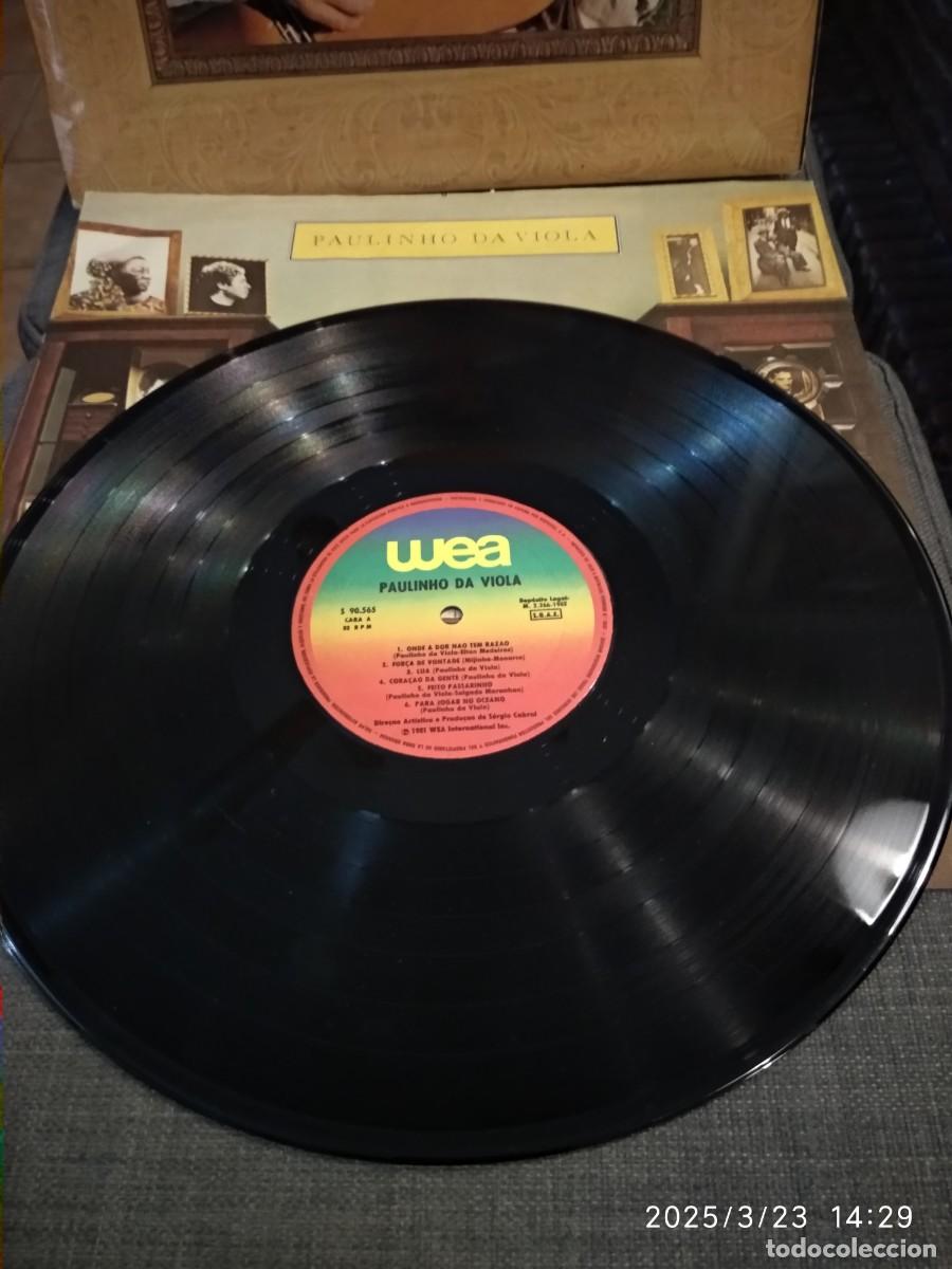 Discos de vinilo: PAULINHO DA VIOLA - IDEM SELLO WEA 1982. - Foto 2