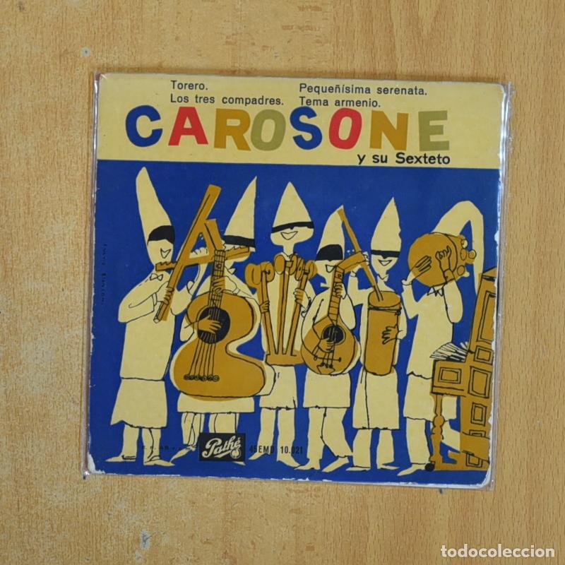Discos de vinilo: CAROSONE Y SU SEXTETO - TORERO + 3 - EP - Foto 1