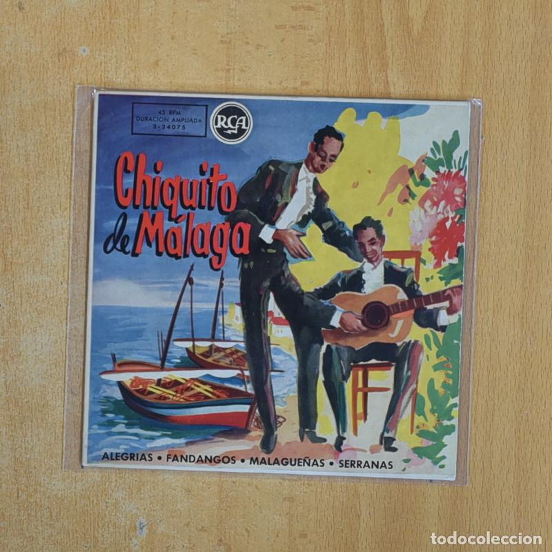 Discos de vinilo: CHIQUITO DE MALAGA - ALEGRIAS + 3 - EP - Foto 1