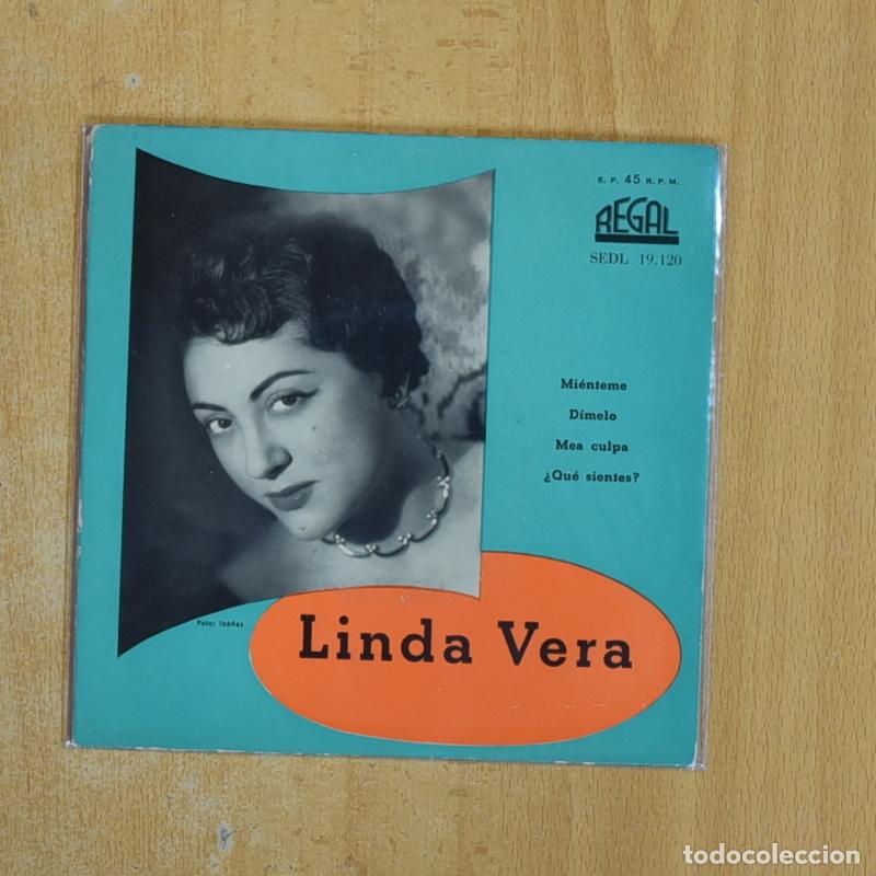 Discos de vinilo: LINDA VERA - MIENTEME + 3 - EP - Foto 1