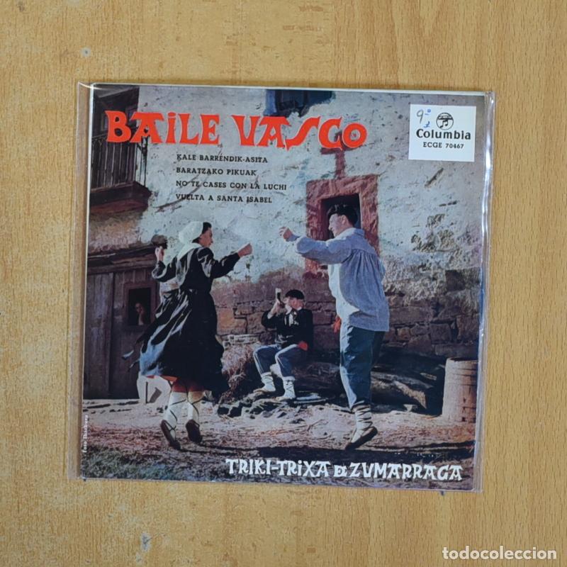 Discos de vinilo: VARIOS . BAILE VASCO - EP - Foto 1