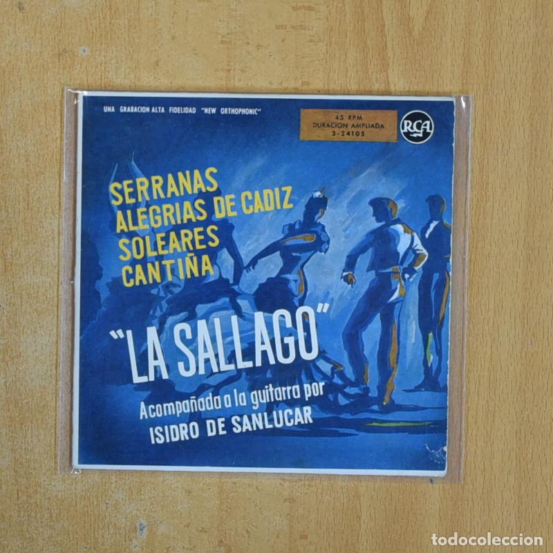 Discos de vinilo: LA SALLAGO - SERRANAS + 3 - EP - Foto 1