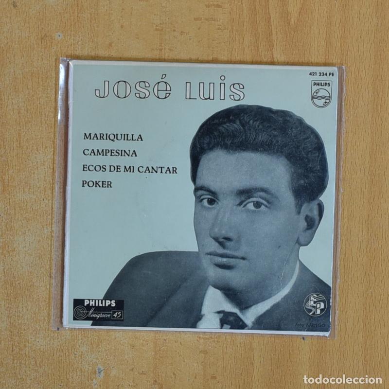 Discos de vinilo: JOSE LUIS - MARIQUILLA + 3 - EP - Foto 1