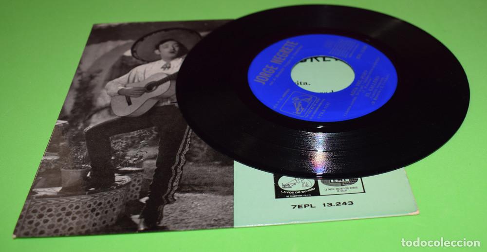 Discos de vinilo: JORGE NEGRETE - LA BURRITA - EP DE 1959 EXCELENTE ESTADO - Foto 4