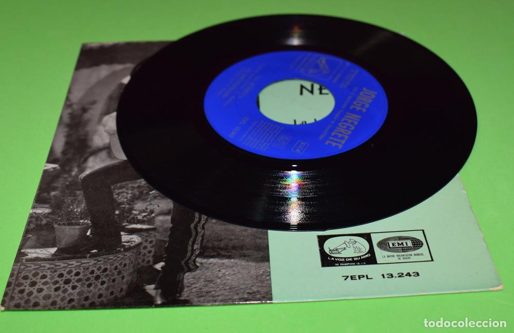 Discos de vinilo: JORGE NEGRETE - LA BURRITA - EP DE 1959 EXCELENTE ESTADO - Foto 5