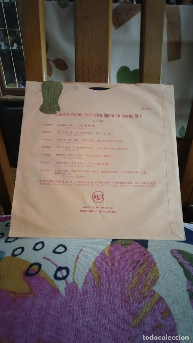 Discos de vinilo: ANDY RUSSELL-SINGLE SOY UN EXTRA&Ntilde;O - Foto 2