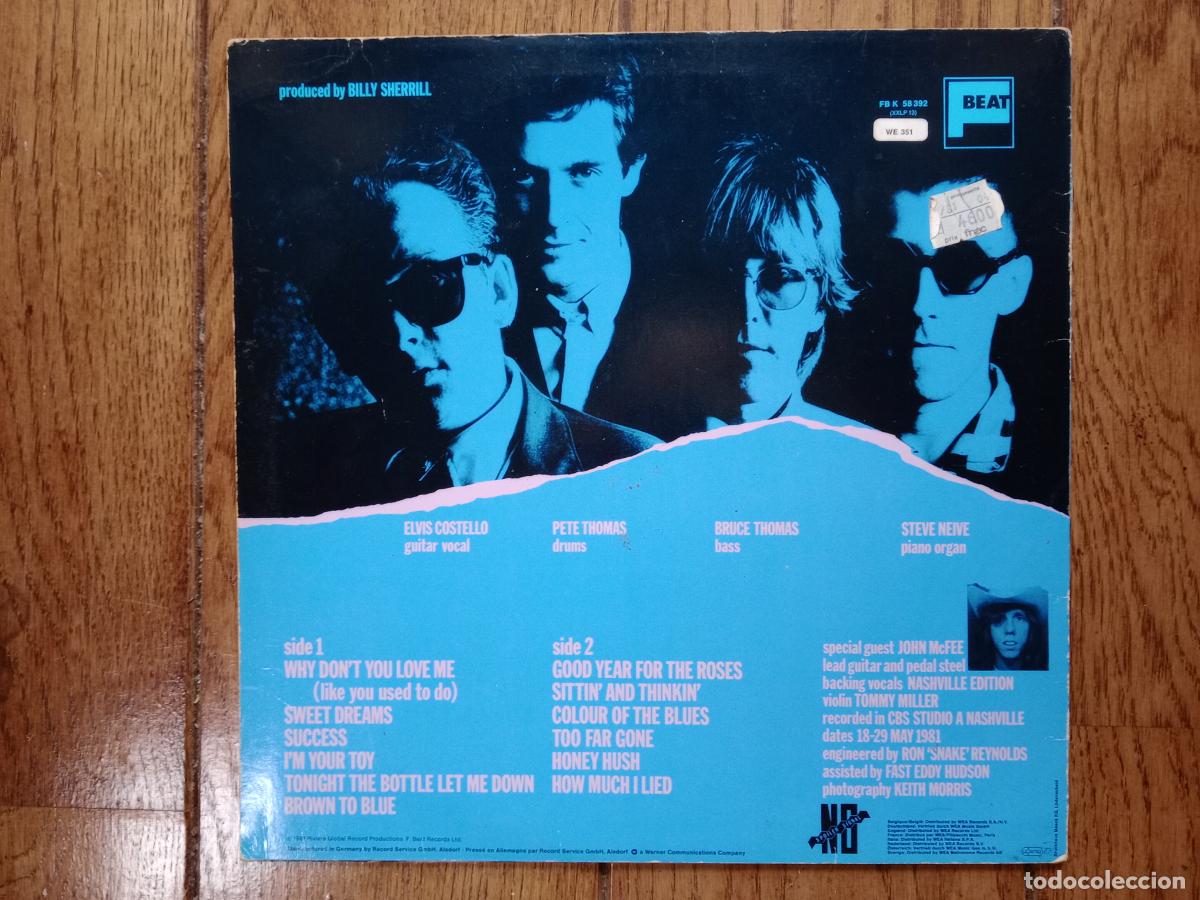 Discos de vinilo: Elvis Costello - almost blue - Foto 2