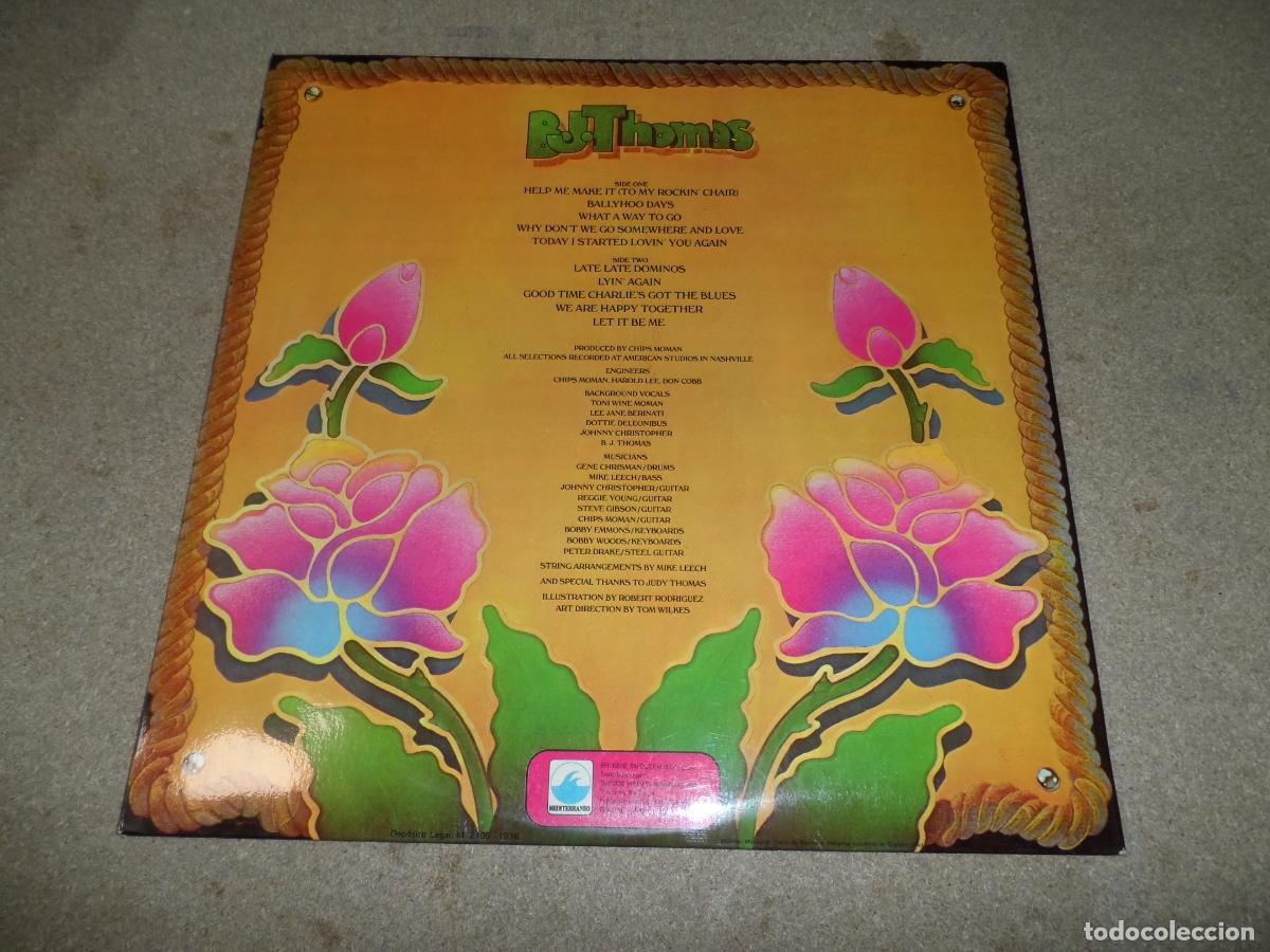 Discos de vinilo: B.J. Thomas &lrm;&ndash; Help Me Make It (SPAIN 1976) - Foto 3