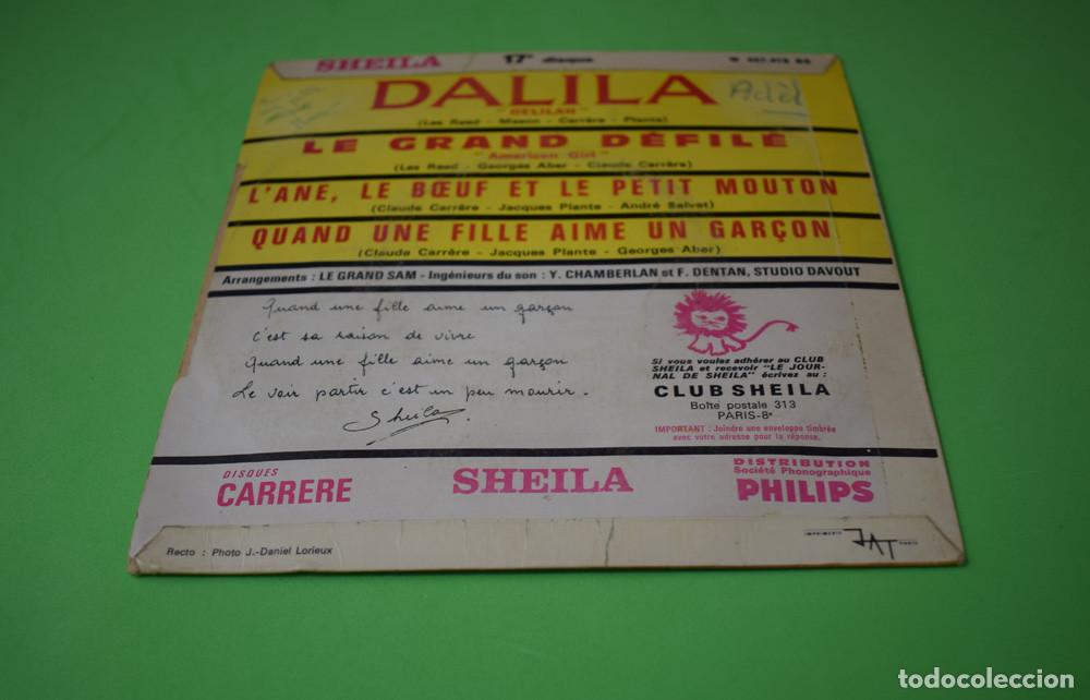 Discos de vinilo: SHEILA - DALILA - EP FRANCES - Foto 5