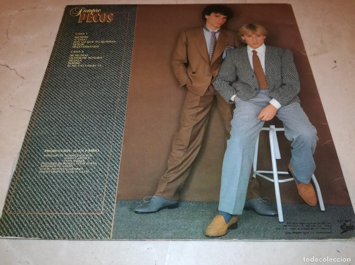 Discos de vinilo: PECOS-SIEMPRE PECOS-ORIGINAL 1980 - Foto 2