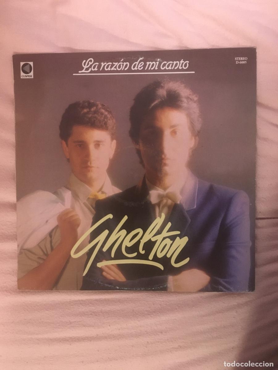Discos de vinilo: GHELTON-LA RAZON DE MI CANTO - Foto 1