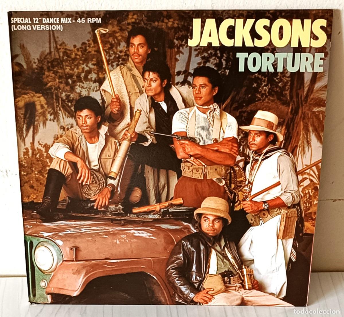 Discos de vinilo: THE JACKSONS - TORTURE MAXI EPIC - 1984 - Foto 1