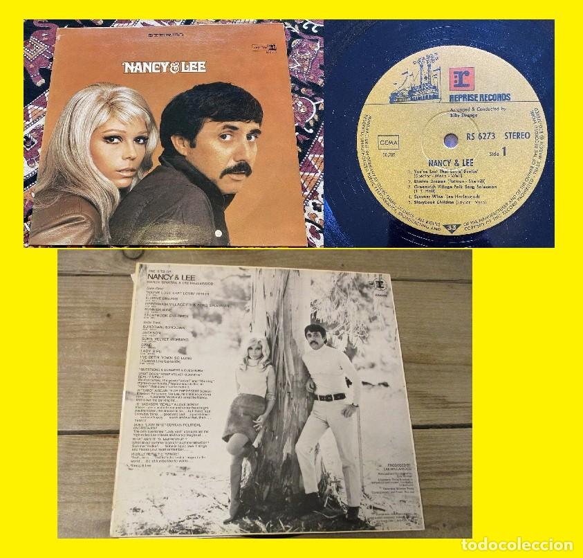 Discos de vinilo: NANCY SINATRA & LEE HAZELWOOD - NANCY & LEE 1968 !! jackson !! RARA 1&ordf; EDIC ORG reprise, TODO EXC !!