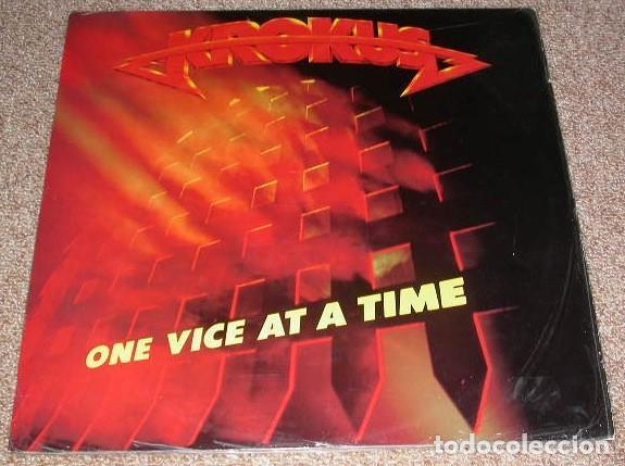Discos de vinilo: krokus 33t one vice at time EX EX - Foto 1
