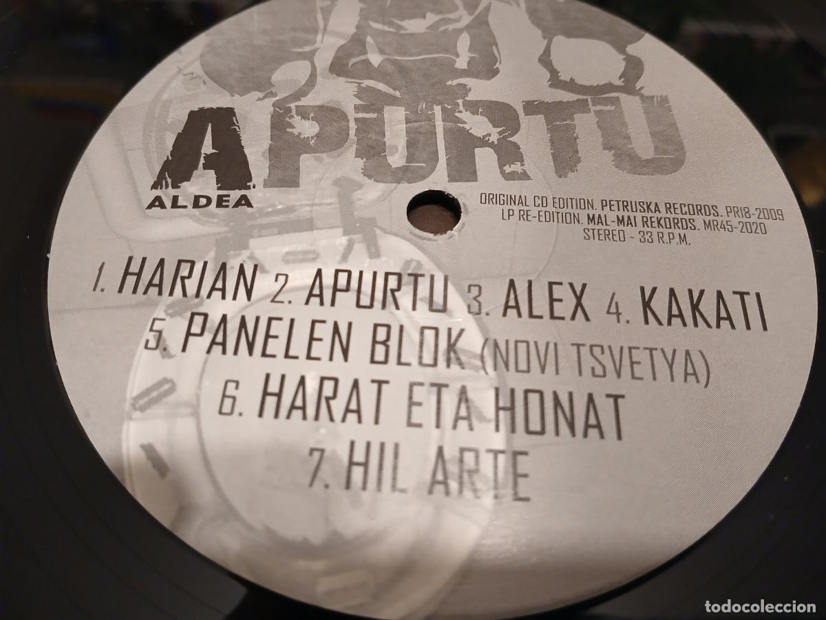 Discos de vinilo: APURTU -HARIAN- (2021) LP DISCO VINILO - Foto 6