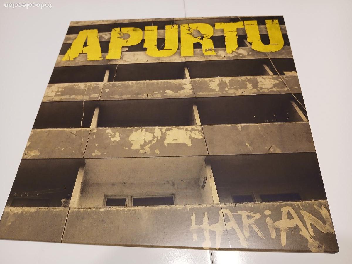 Discos de vinilo: APURTU -HARIAN- (2021) LP DISCO VINILO - Foto 1