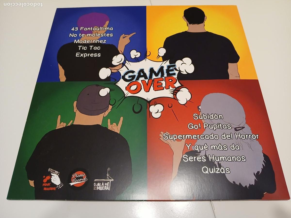 Discos de vinilo: GO! POPITAS -GAME OVER- (2020) LP DISCO VINILO - Foto 9